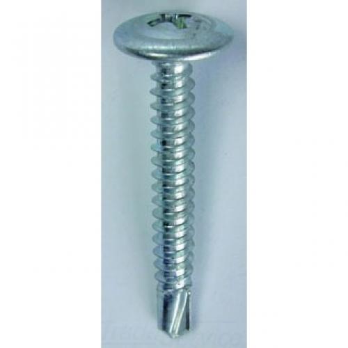 8 X 1-1/4 PHILLIPS WAFER HEAD SELF DRILLING SCREWS